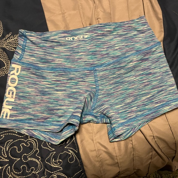 4 pair of shorts. Reebok, savage barbell, rogue, salty savage - Picture 7 of 10